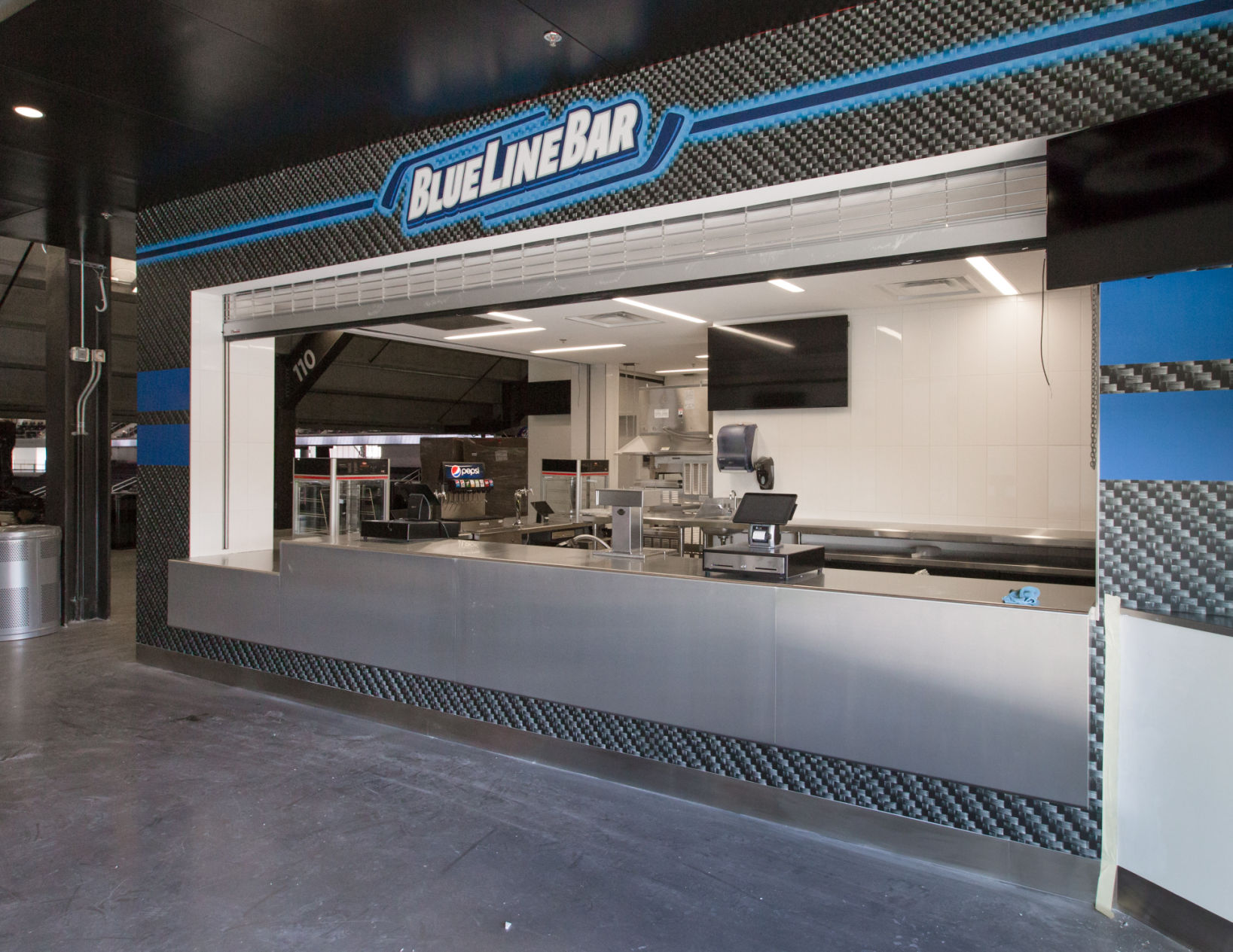 Baxter Arena - Blue Line Bar